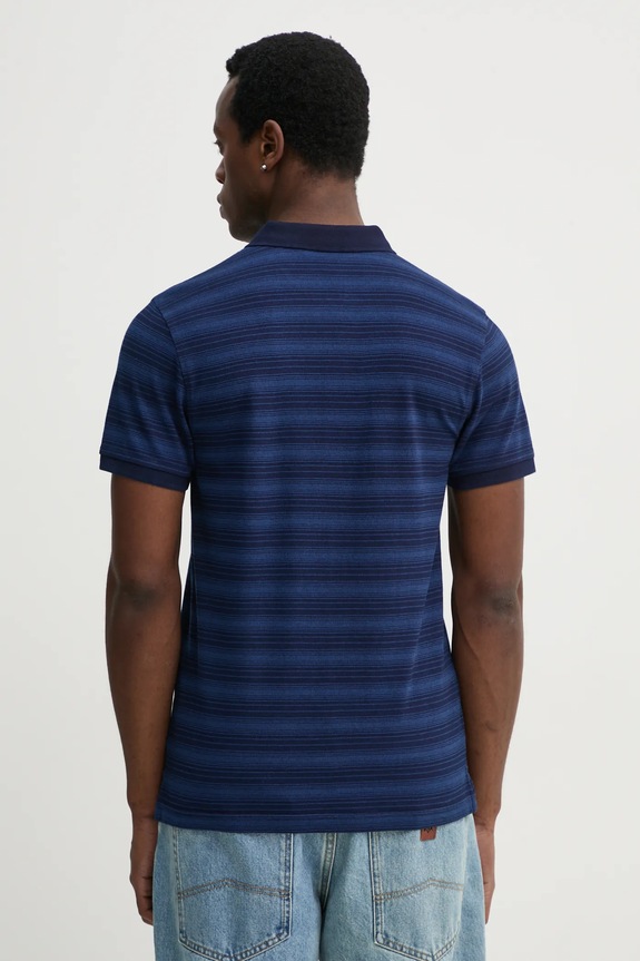 Îmbrăcăminte Levi's polo de bumbac 35883 bleumarin