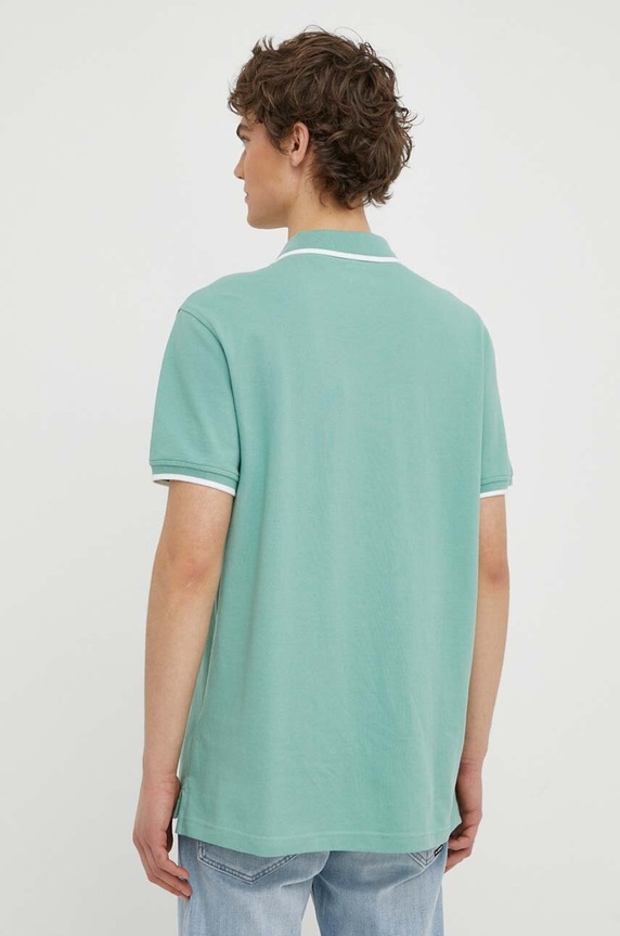 Odzież Levi's polo bawełniane 35883 zielony