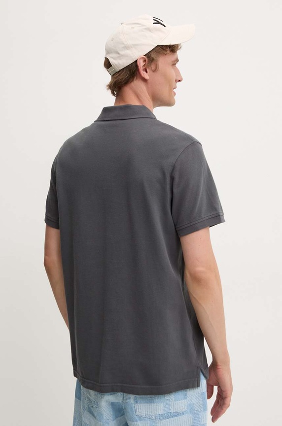 Odzież Levi's polo bawełniane 35883 szary