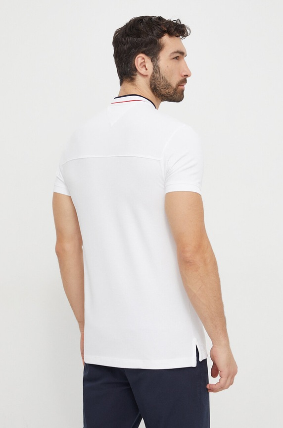 Tommy Hilfiger polo MW0MW34752 biały SS25
