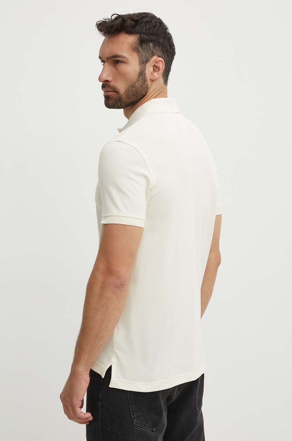 Odzież Tommy Hilfiger polo MW0MW34738 beżowy