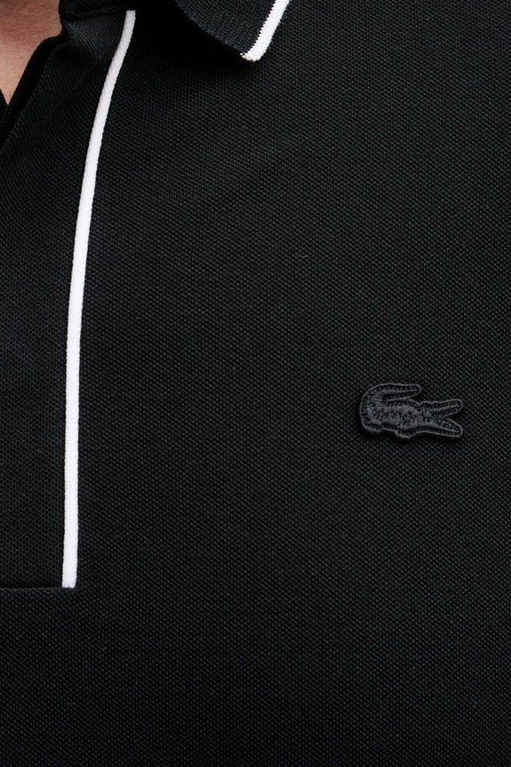 Lacoste polo bărbați din bumbac cu elastan PH8184 negru