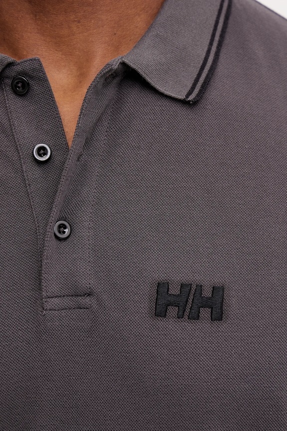 Helly Hansen polo de bumbac 34297 gri