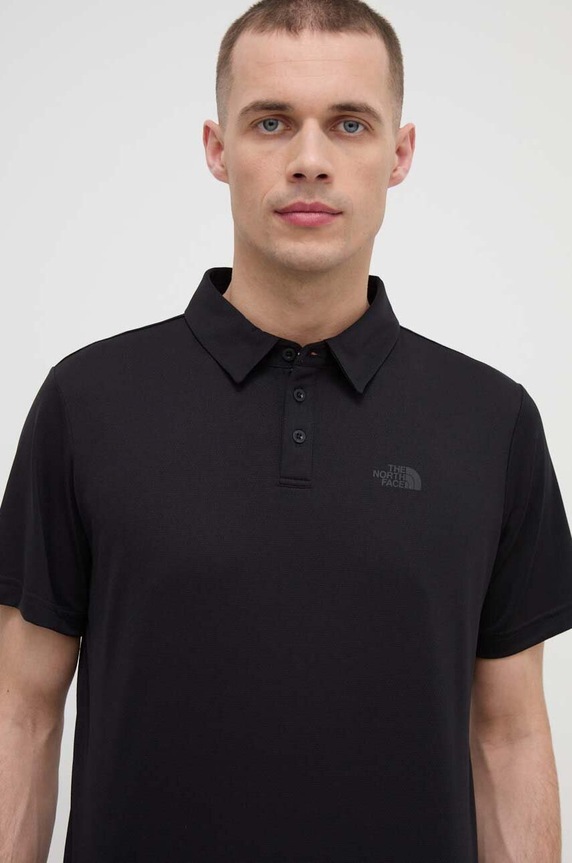 Športové polo tričko The North Face Tanken čierna NF0A2WAZJK31