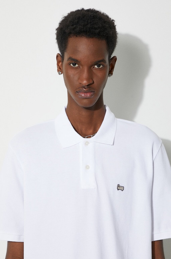 Woolrich cotton polo shirt Classic American Polo CFWOPO0062MRUT2555 white