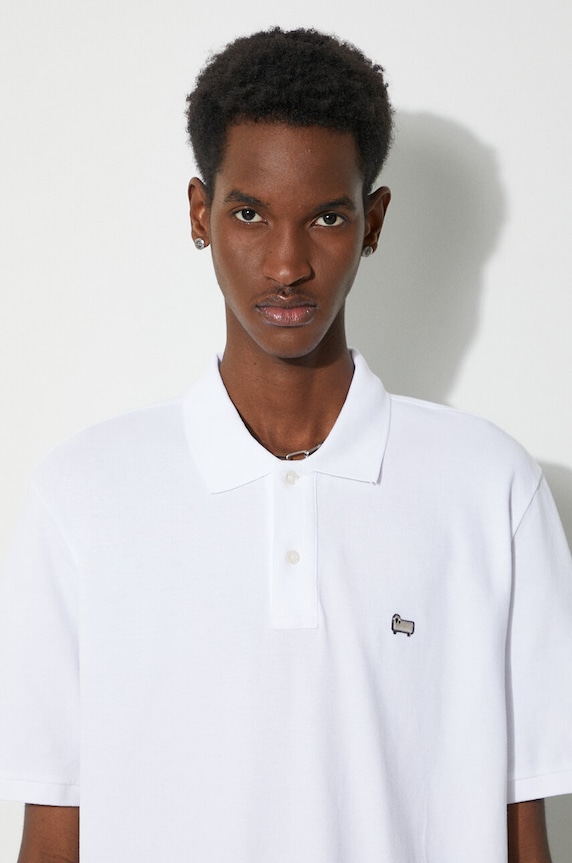 Woolrich cotton polo shirt Classic American Polo CFWOPO0062MRUT2555 white