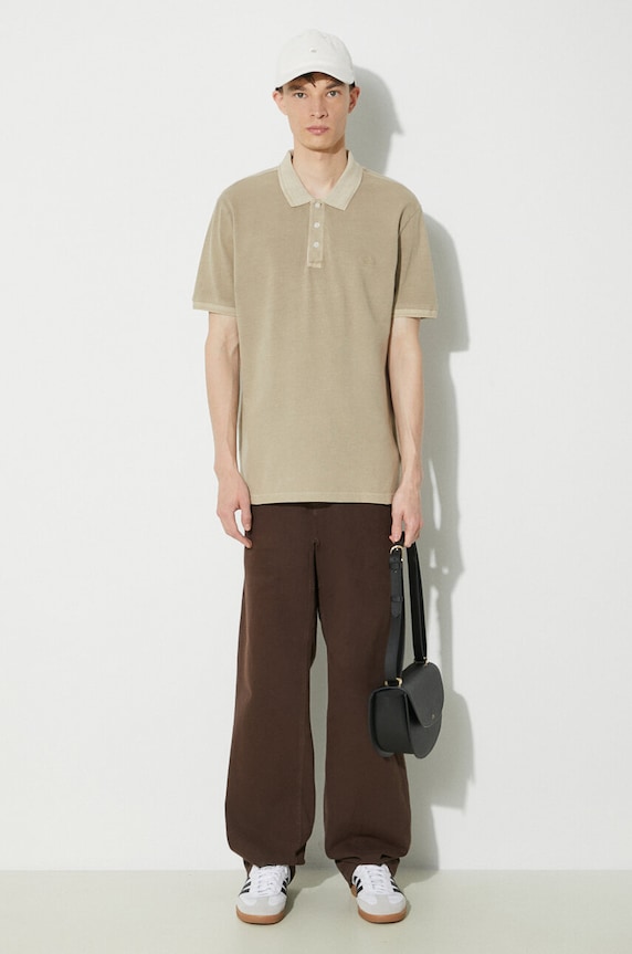 Woolrich polo Mackinack Polo CFWOPO0065MRUT1483 beige SS24