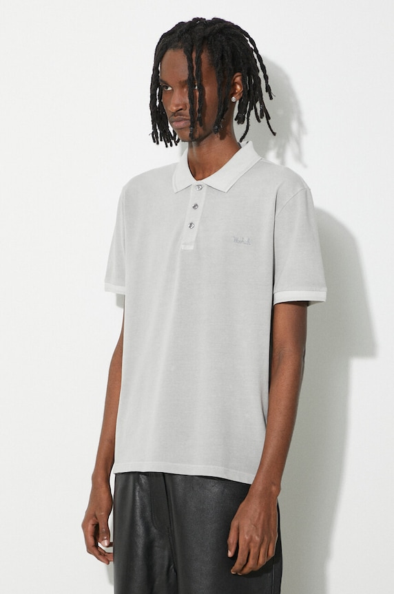 Polo tričko Woolrich Mackinack Polo šedá CFWOPO0065MRUT1483