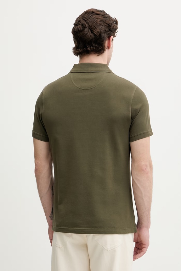 Одежда Barbour поло для мужчин из хлопка MML0012 зелёный