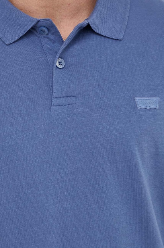 Levi's pamut póló A4842 kék