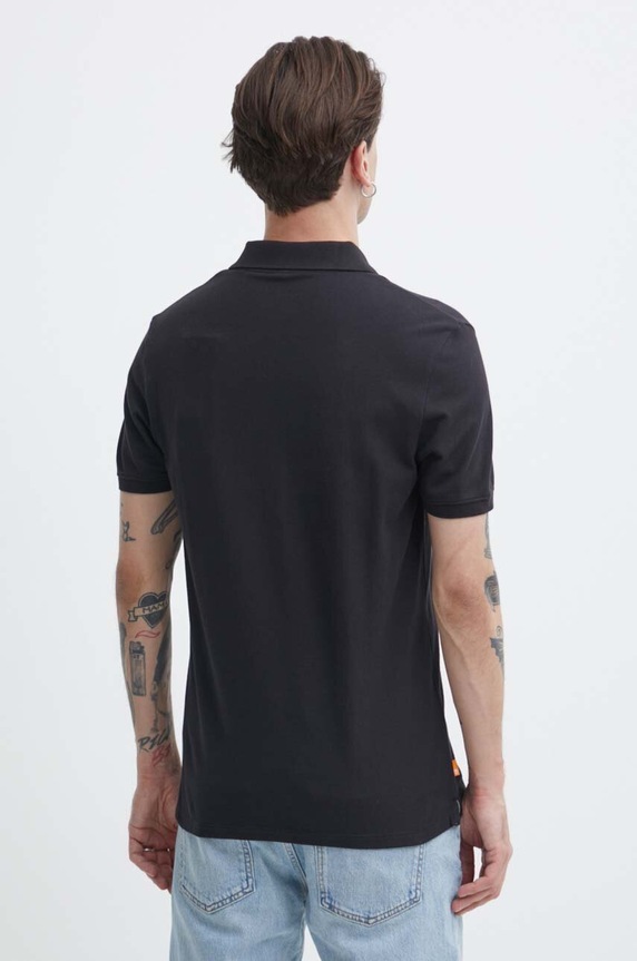 Timberland polo TB0A2DJE0011 czarny SS24