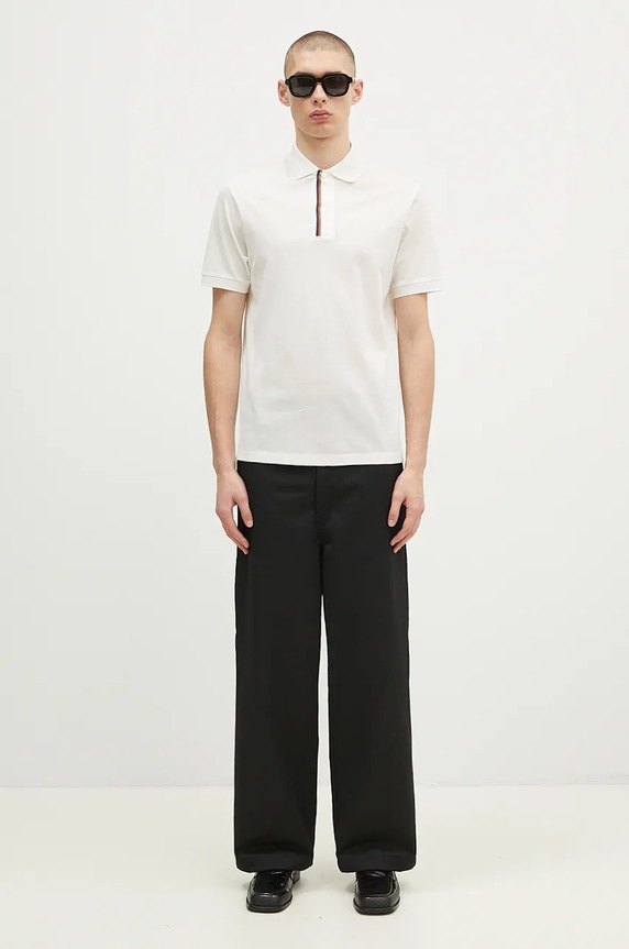 Paul Smith polo bawełniane M1R.958PP.L00089 beżowy