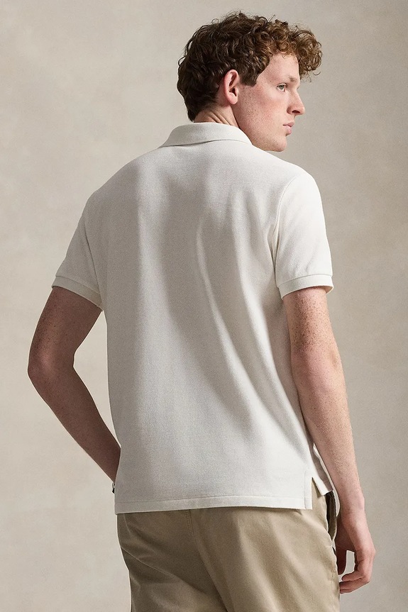 Polo Ralph Lauren πόλο ανδρικό βαμβακερό 710680784 μπεζ SS26