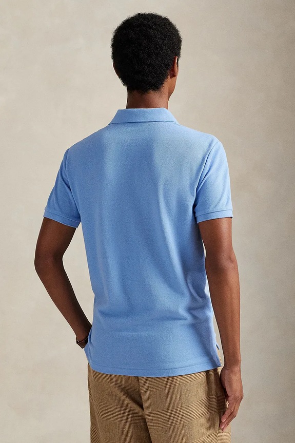 Polo Ralph Lauren polo męskie bawełniane 710680784 niebieski SS26