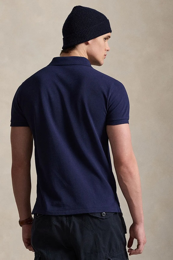 Polo Ralph Lauren πόλο ανδρικό βαμβακερό 710680784 σκούρο μπλε SS26