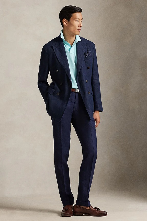 Ρούχα Polo Ralph Lauren πόλο ανδρικό βαμβακερό 710680784 τιρκουάζ