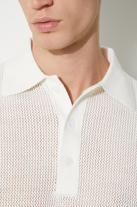 MKI MIYUKI ZOKU cotton polo shirt Loose Gauge Polo LOOSE.GAUGE.POLO