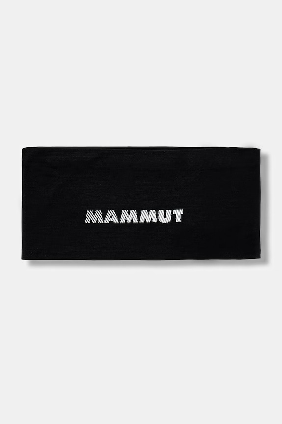 Mammut bentita pentru cap Tree Wool outdoor negru 1191.01930