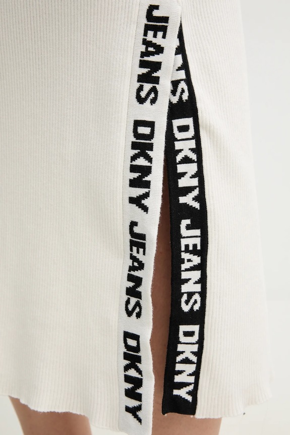 Dkny spódnica beżowy DJ4R0117