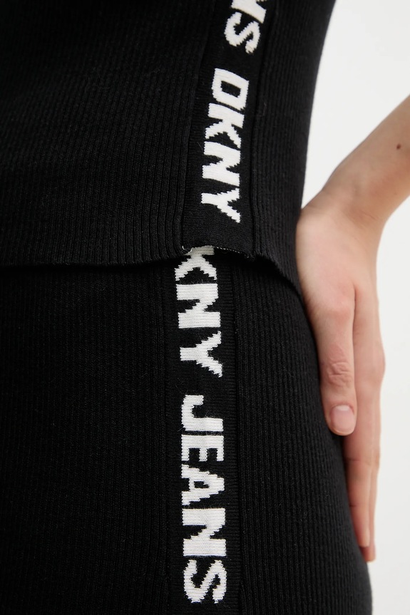 Dkny spódnica czarny DJ4R0117