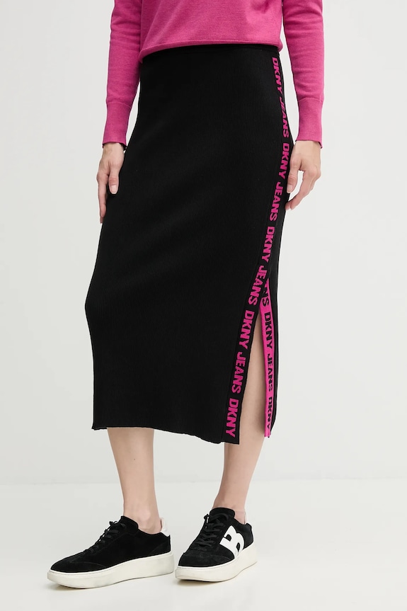 Dkny szoknya fekete DJ4R0117