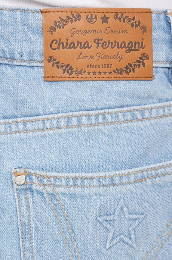 Chiara Ferragni farmer szoknya kék 76CBE842