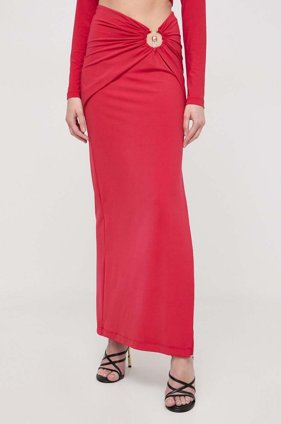 Bardot spódnica NEVE z elastanem czerwony 59024SB1.DEEP.RED