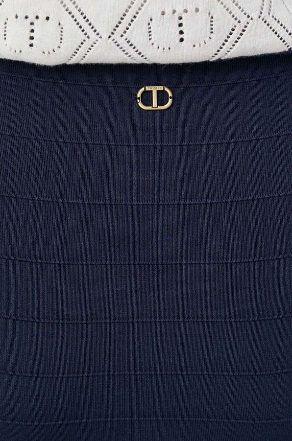 Φούστα Twinset σκούρο μπλε 241TP3351