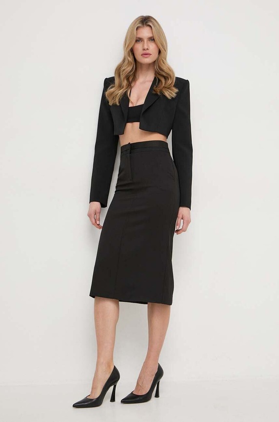 Suknja Patrizia Pepe 8G0386.A375 crna AA00
