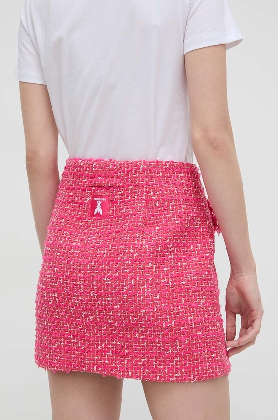 Odzież Patrizia Pepe spódnica 8G0402.A376 różowy