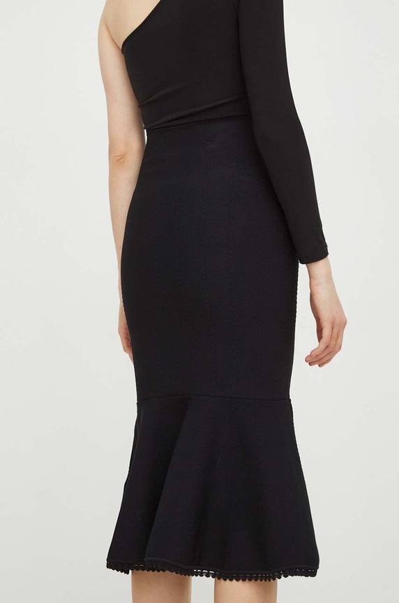 Odzież Victoria Beckham spódnica 1423KSK004905A czarny