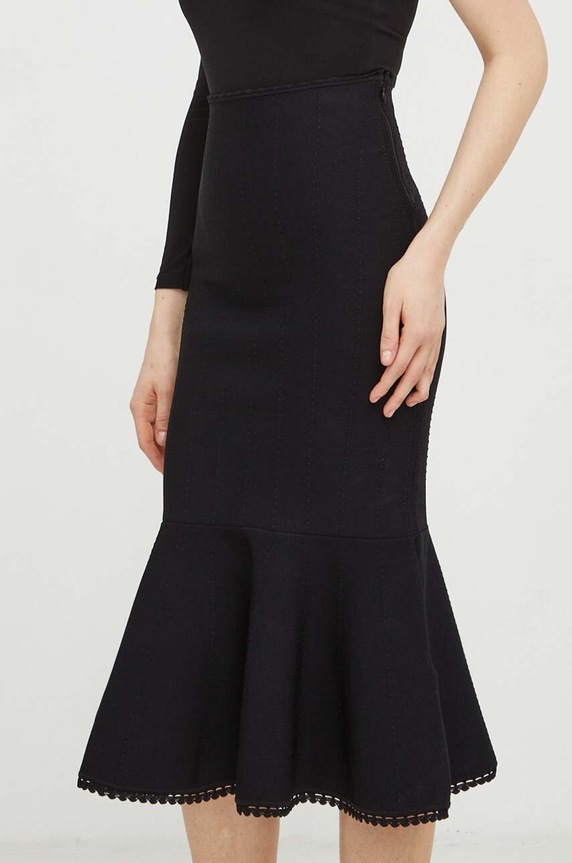 Victoria Beckham spódnica czarny 1423KSK004905A