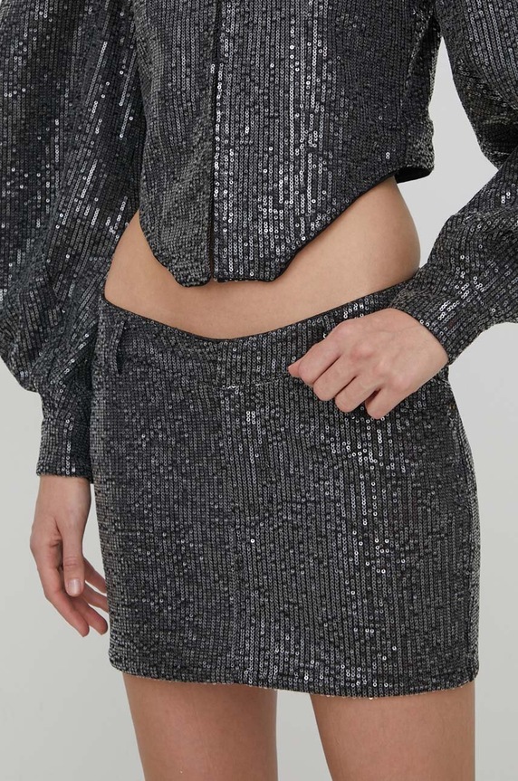 Rotate spódnica 111400100 szary SS24