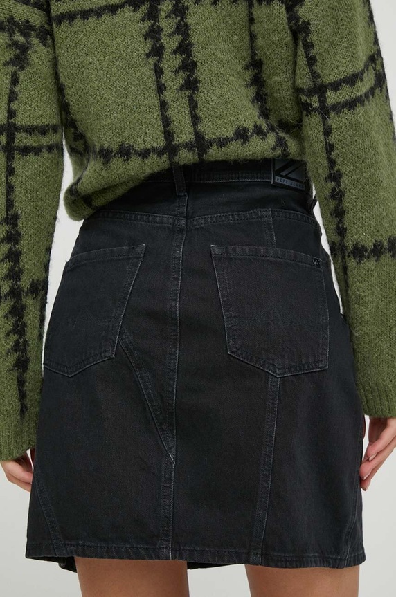 Odzież Pepe Jeans spódnica jeansowa LILLY DECO PL901074 czarny