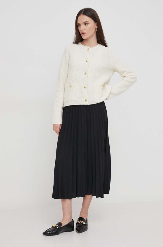 Tommy Hilfiger spódnica WW0WW41793 czarny SS24