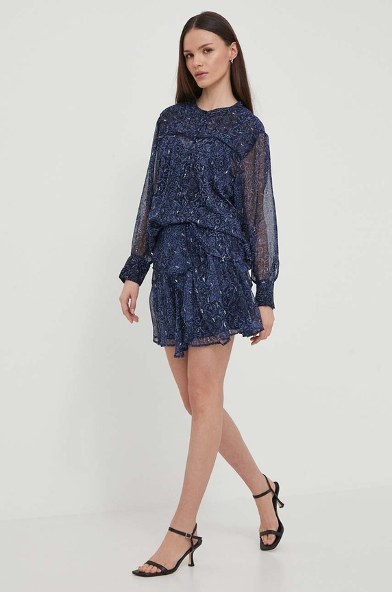 Suknja Pepe Jeans CRESSIDA PL901111 mornarsko plava SS24