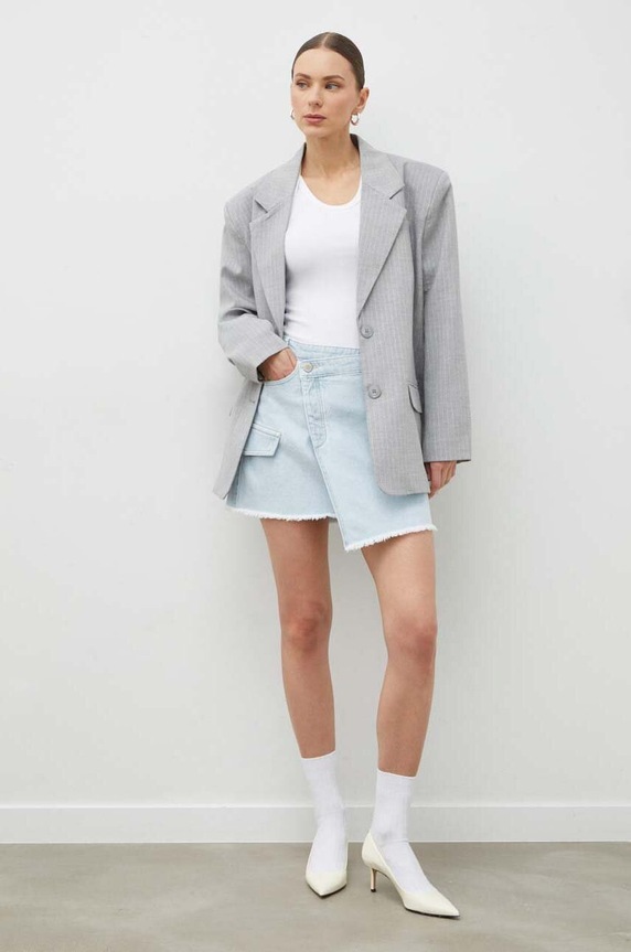 Rifľová sukňa 2NDDAY 2ND Colton TT - Classic Denim 2242751903 modrá SS24