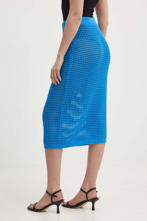 Odjeća Pamučna suknja United Colors of Benetton 101TD001D plava