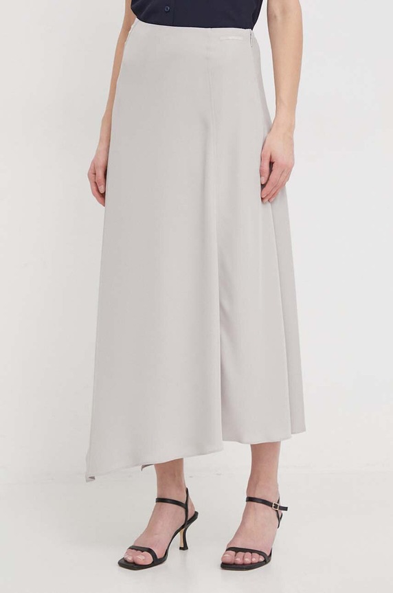 Suknja Calvin Klein Planet friendly siva K20K206845
