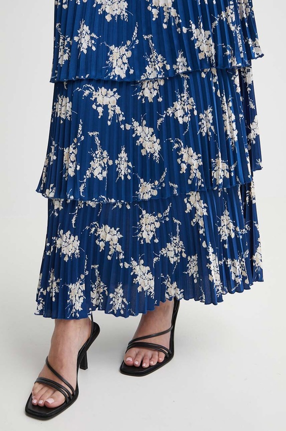 Suknja Abercrombie & Fitch KI143.4022.204 mornarsko plava