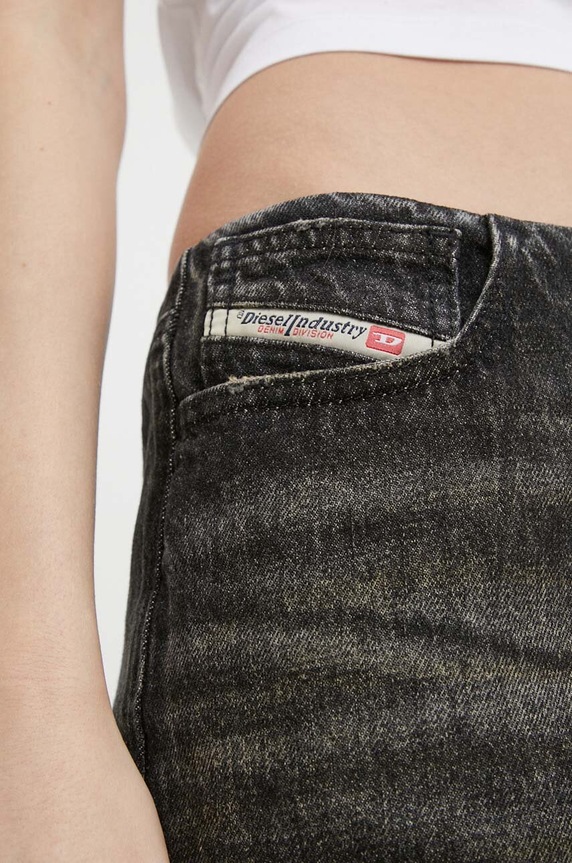 Diesel gonna di jeans grigio A13089.0GHAA