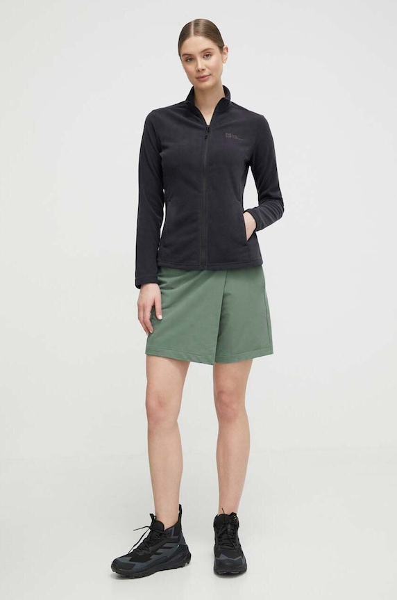 Jack Wolfskin pantaloni scurti sport Wandermood 1507113 verde SS24