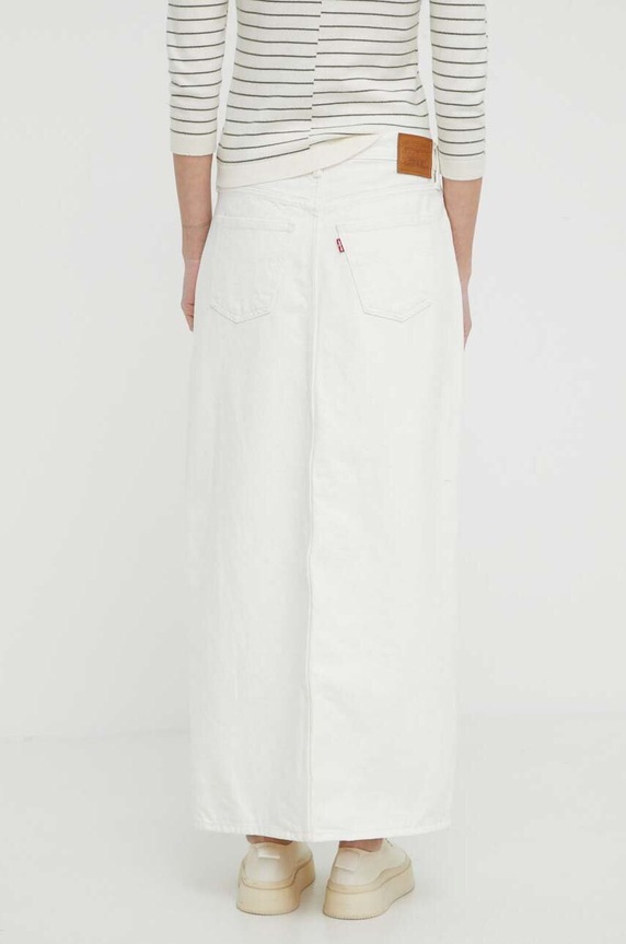 Odzież Levi's spódnica jeansowa A7512 beżowy