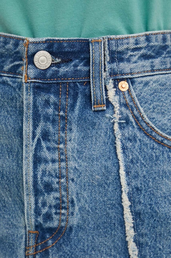 Levi's spódnica jeansowa niebieski A7522