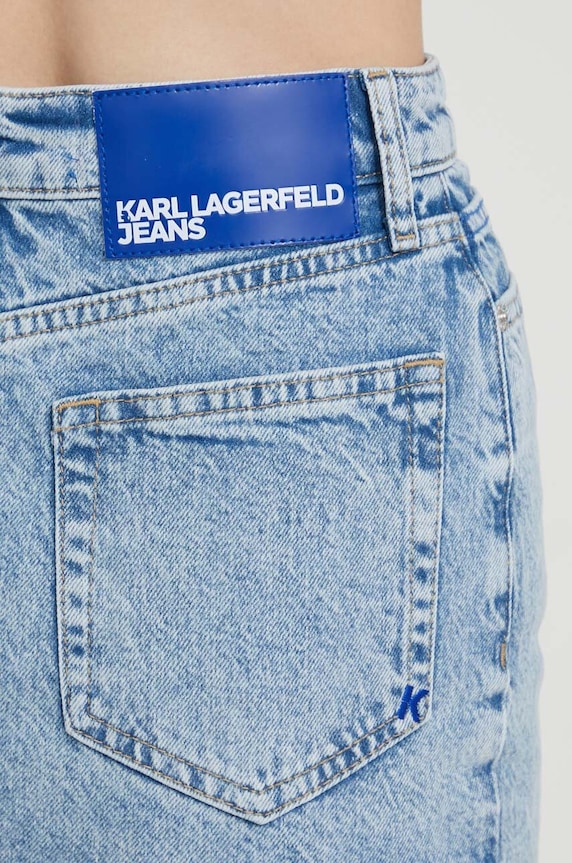 Τζιν φούστα Karl Lagerfeld Jeans μπλε 241J1200