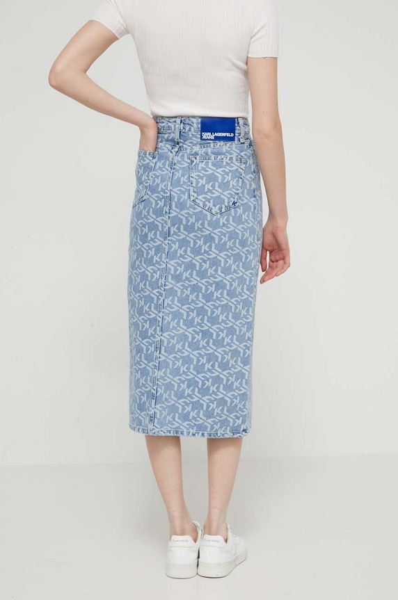Ρούχα Τζιν φούστα Karl Lagerfeld Jeans 241J1201 μπλε
