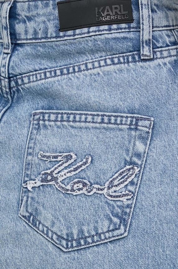 Τζιν φούστα Karl Lagerfeld μπλε 241W1220