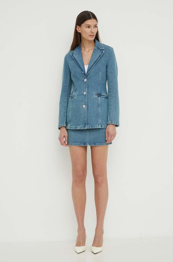 Remain spódnica jeansowa 501844232 niebieski SS24