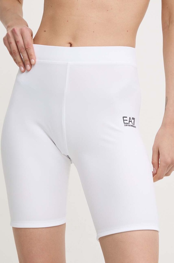 Αθλητική φούστα EA7 Emporio Armani λευκό 3DTN51.TJTCZ.1100