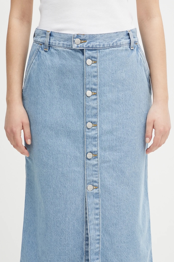 Carhartt WIP denim skirt W' Colby Skirt blue I033334.112